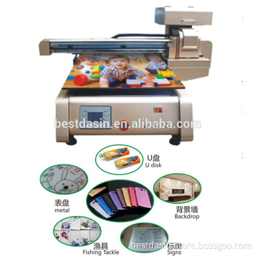 UV LED curing ink CE Certification 3d printer machine mug printing machine flatbed printer Photoshop, CorelDraw, Illustrator RIP